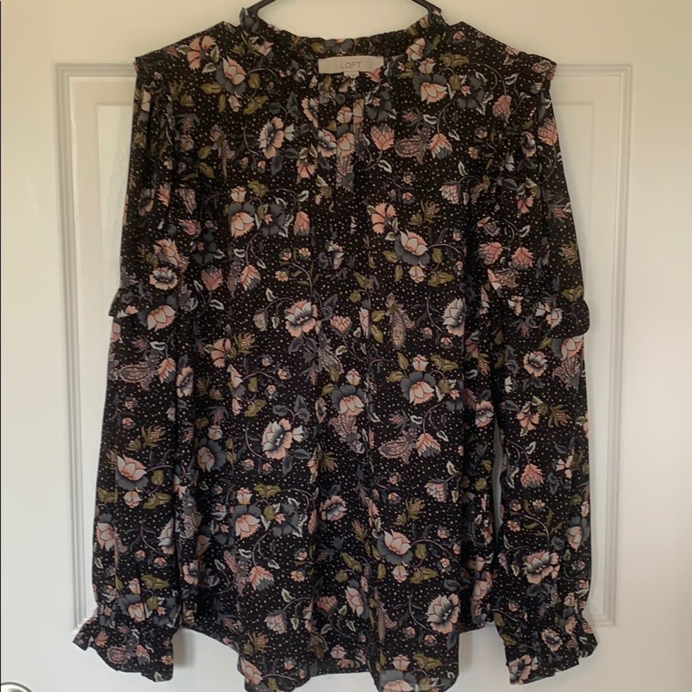 LOFT floral top